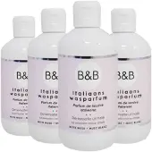 B&b Italiaans Wasparfum 4x Witte Musk 250 ml