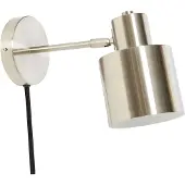 Hubsch Wandlampe , Metallic, Woonkamer, Metaal