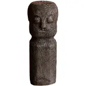 Pole to Pole Keramisch Sumba Standbeeld M Zwart