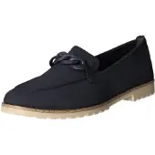 Tamaris dames loafers blauw maat 37