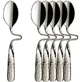 Villeroy & Boch Espresso-/Mokkalöffel NewWave Caffè Spoon 12 cm Set van 6