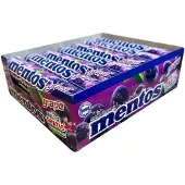 Mentos grape 14 rollen 1x doosje 14 rollen