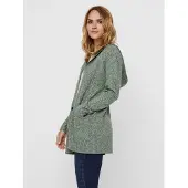 Vero Moda Gebreid vest 'Doffy' groen gemêleerd