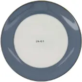 Zusss Ontbijtbordje Enjoy Keramiek White / Blue