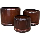 Buitengewoon Boet Pot Rickard Bruin L 26x31cm 1stuk