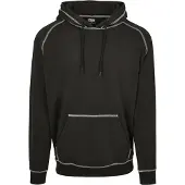 Urban Classics Sweatshirt zwart / wit