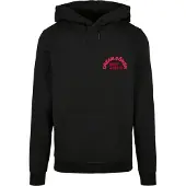 Mister tee Sweatshirt 'Dream Kebab' grenadine / purper / zwart