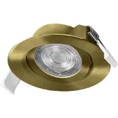 Osram HOMELIGHTING 4099854595615 Plafondspot, LED-plafondspot LED LED vast ingebouwd Brons-groen