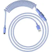 HyperX - USB-C Kabel - Spiraalontwerp - Licht Paars