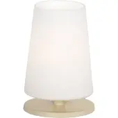 Steinhauer Ancilla 3101CR – Crèmekleurige tafellamp met opaal wit glas en touchbediening