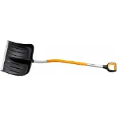 Fiskars X-serie, ergonomische sneeuwschuiver, gebogen, sneeuwschuif