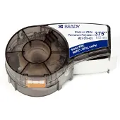 Brady M21-375-423 tape permanent polyester zwart op wit 9,53 mm x 6,40 m (origineel)