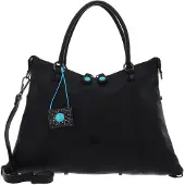 Gabs Leer handtas schoudertas Thamara Hand Bag Nero zwart