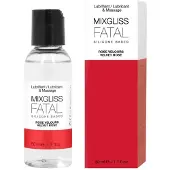 MIXGLISS FATAL, Lubrifiant Premium à Base de Silicone, Rose Velours 50 ml