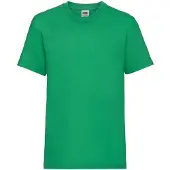 Fruit Of The Loom T-shirt Valueweight Kind Verde Kelly - 3-4 Años