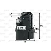 Valeo 587542 Brandstoffilter