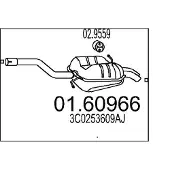 MTS 01.60966 Einddemper