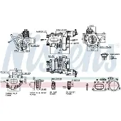 Nissens 93670 Turbocharger