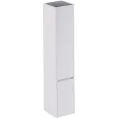 Thebalux Exclusief Sunny greeploze kolomkast 165cm 2-deurs linksdraaiend wit