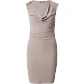 GUESS Karole Draped Korte Jurk Met Lange Mouwen
