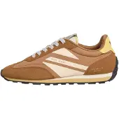 Pepe Jeans Sneakers laag 'Jane Brand' lichtbeige / cognac / lichtbruin