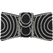 Faina Clutch zwart / wit