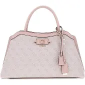 GUESS schoudertas handtas Lindsey Girlfriend Satchel Orchid Logo oud roze