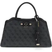 GUESS Handtas 'Lindsey Girlfriend Satchel' donkergrijs