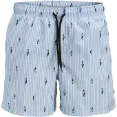 Jack & Jones Zwemshorts 'JREBHAWAII' lichtblauw