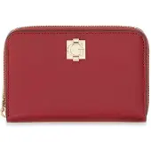 GUESS portemonnee Audrey SLG Zip Around Wallet Dark Cherry rood