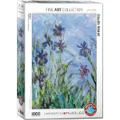 Eurographics Irises (Detail) - Claude Monet Puzzel (1000 stukjes)