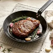 Michelangelo Stalen koekenpan 24 cm Parilla