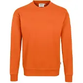 Hakro 475 Comfort Fit Sweatshirt ronde hals oranje, Effen