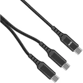 Allteq USB 2-in-1 kabel -