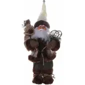 Benza Your Dutch Living Kerstman Santa6 Creme 31cm Stof Kerst
