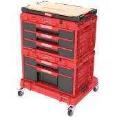 Patrol ZESTAW QBRICK SYSTEM, werkbank met één lade, model 5, lades - type N2466