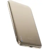 Bmx SolidSafe Air Titanium Powerbank - Qi2 - Semi Solid State - 5000 mAh - Gold