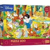 Trefl puzzel 600 stukjes - Disney Sneeuwwitje jubileum - FSC Mix.