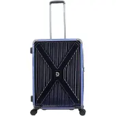 Discovery Crossroad harde koffer / Trolley / Reiskoffer Medium | Blauw - Blauw / Medium
