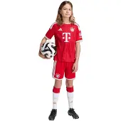 Adidas Sportbroek 'FC Bayern München Home 26/27' camel / rood / wit