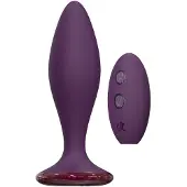 Dream Toys Glam - anale vibrator met afstandsbediening (paars)