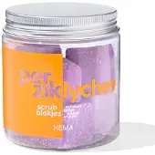 HEMA Scrubblokjes Perzik Lychee - 6 Stuks