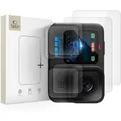 TechProtection Glas GoPro Hero 9 / 10 / 11 / 12 Glazen Screenprotector