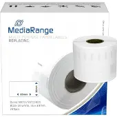 MediaRange Multi-purpose paper labels, for label printers using Dymo 99012/S0722400, permanent adhesive, 36x89mm, 260 pcs, black - 3 stuks