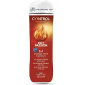 Control - Hot Passion - 3 in 1 Glijmiddel & Massageolie 200 ml Gel