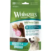 Whimzees Puppy Tandbleekstrips 14 Eenheden