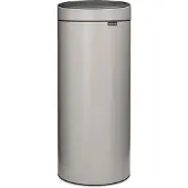 Brabantia Touch Bin Prullenbak 30 Liter Soft Grey
