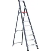Altrex Falco FEO 8 Trap - Enkel - Aluminium Met Coating - 8 Treden - Max. Werkhoogte 3,90m