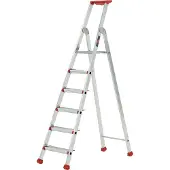 Altrex Nimba NEO 6 Trap - Enkel - Aluminium - 6 Treden - Max. Werkhoogte 3,35m