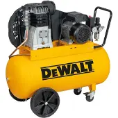 DeWalt compressor op lucht, model DXCMB4T100HE, inhoud 100 liter, druk 10 bar